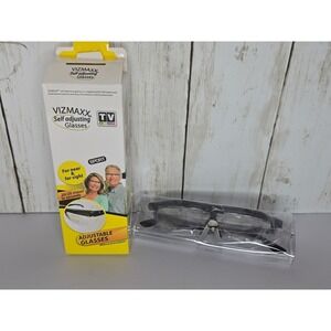 VIZMAXX Self Adjusting Unisex Glasses Near and Far Sight + Case